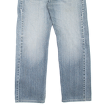 LEVI'S 505 Jeans Mens Blue Regular Straight Stone Wash W34 L29