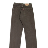 LEVI'S 501 Jeans Womens Brown Regular Straight 90s W23 L34