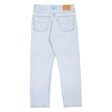 LEVI'S 501 BIG E Jeans Womens Blue Regular Straight Stone Wash W28 L25