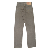 LEVI'S 501 MADE IN USA Jeans Womens Grey Regular Straight 90s W27 L32