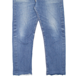 LEVI'S 508 Jeans Mens Blue Regular Tapered Stone Wash W34 L26