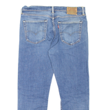 LEVI'S 508 Jeans Mens Blue Regular Tapered Stone Wash W34 L26