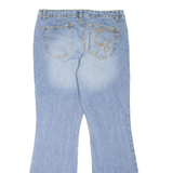 TOMMY HILFIGER Womens Jeans Blue Regular Bootcut Stone Wash W34 L32