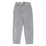 TIME Womens Jeans Grey Regular Mom 90s W24 L24
