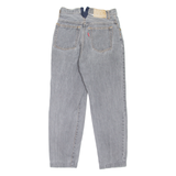 TIME Womens Jeans Grey Regular Mom 90s W24 L24