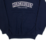 GILDAN Mercuhurst College Mens Sweatshirt Blue USA M