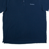 PIERRE CARDIN Mens Polo Shirt Blue 2XL