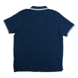 PIERRE CARDIN Mens Polo Shirt Blue 2XL