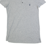 ALL SAINTS Mens Polo Shirt Grey XS