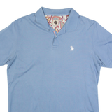 PRETTY GREEN Mens Polo Shirt Blue S