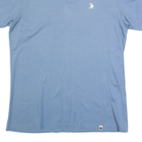PRETTY GREEN Mens Polo Shirt Blue S