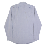HUGO BOSS Slim Fit Mens Plain Shirt Blue Long Sleeve M