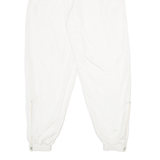 MIKE DAVIS Womens Track Pants White Tapered M W22 L29