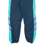 TACTEL Mens Track Pants Blue Tapered M W22 L30