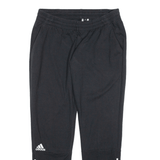 ADIDAS Boys Sweatpants Black Straight L W32 L31