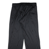ADIDAS Womens Track Pants Black Straight UK 18 W32 L31