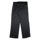 ADIDAS Womens Track Pants Black Straight UK 18 W32 L31