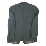 Mens Blazer Jacket Green Check L