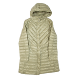 BOGNER Womens Puffer Jacket Green Hooded M