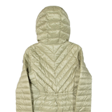 BOGNER Womens Puffer Jacket Green Hooded M