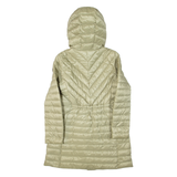 BOGNER Womens Puffer Jacket Green Hooded M