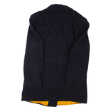 Womens Overcoat Coat Blue M