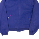 SIERRA SPORT Womens Fleece Jacket Purple XL