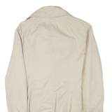 ARMANI JEANS Womens Trench Jacket Beige UK 8