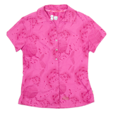 MCKINLEY Womens Shirt Pink Floral UK 10