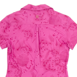 MCKINLEY Womens Shirt Pink Floral UK 10