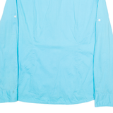 TOMMY HILFIGER Womens Plain Shirt Blue Long Sleeve L