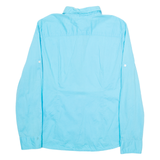 TOMMY HILFIGER Womens Plain Shirt Blue Long Sleeve L