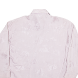 PAGE Womens Plain Shirt Pink Long Sleeve XL