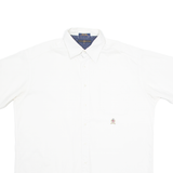 TOMMY HILFIGER Mens Plain Shirt White XL