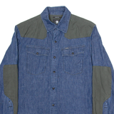 G-STAR Slim Fit Mens Denim Shirt Blue Long Sleeve M