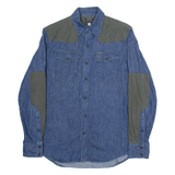 G-STAR Slim Fit Mens Denim Shirt Blue Long Sleeve M