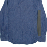 G-STAR Slim Fit Mens Denim Shirt Blue Long Sleeve M