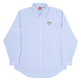 HARD ROCK CAFE Beijing Mens Plain Shirt Blue Long Sleeve L