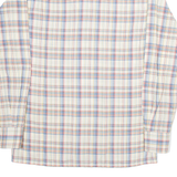 RESISTO Mens Shirt Beige Check Long Sleeve M