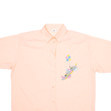 CHARLES JSGELE Mice Womens Plain Shirt Pink L