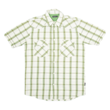 TEDDY'S Mens Shirt Cream Check XL