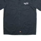 DICKIES Mark Twain Brewing Co Mens Plain Shirt Black L