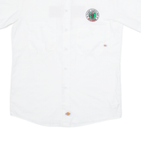 DICKIES Camp Carolina Nurse Mens Plain Shirt White S