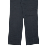 DICKIES Chino Mens Trousers Black Regular Straight W32 L28