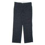 DICKIES Chino Mens Trousers Black Regular Straight W32 L28