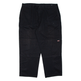 DICKIES Mens Trousers Black Regular Tapered W40 L29