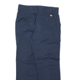 DICKIES Chino Mens Trousers Blue Regular Straight W30 L28