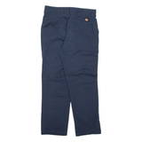 DICKIES Chino Mens Trousers Blue Regular Straight W30 L28
