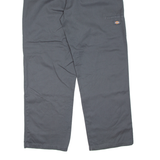 DICKIES Chino Mens Trousers Grey Relaxed Straight W38 L32