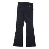 DICKIES Womens Trousers Black Regular Bootcut W28 L30